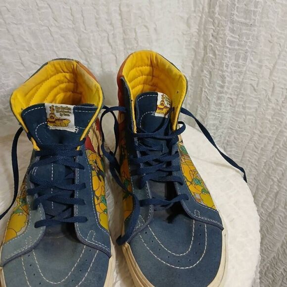 Vans Sk8 The Beatles High-Cut Sneakers Size 12 ( Men's) - Picture 6 of 10